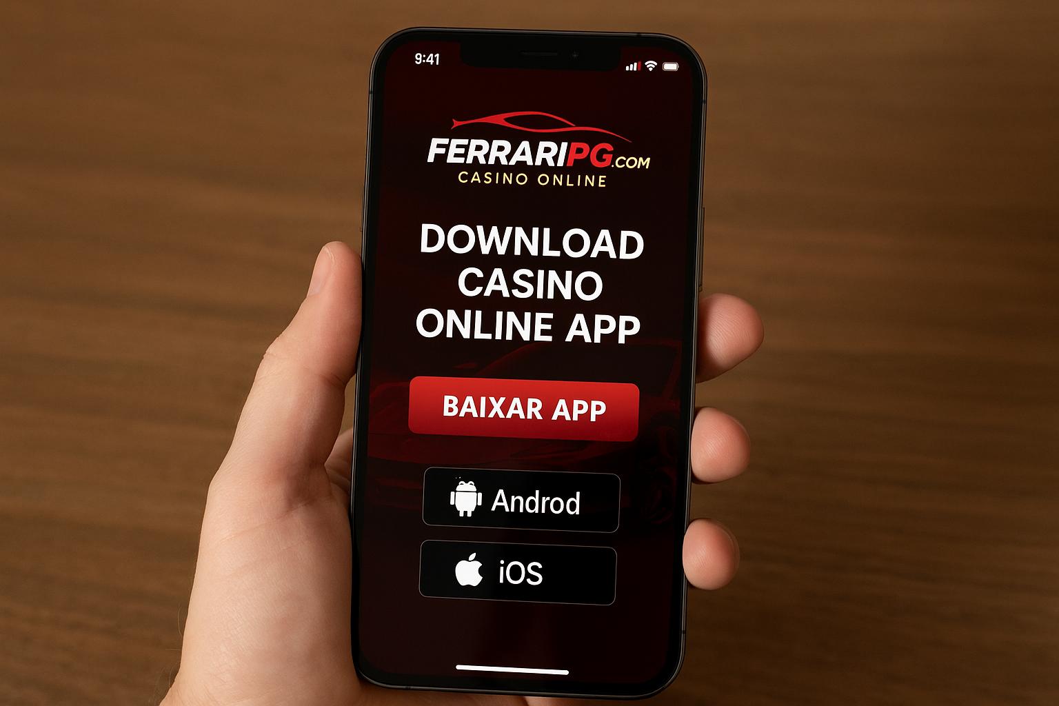 Baixar o FERRARIPG.COM Cassino App