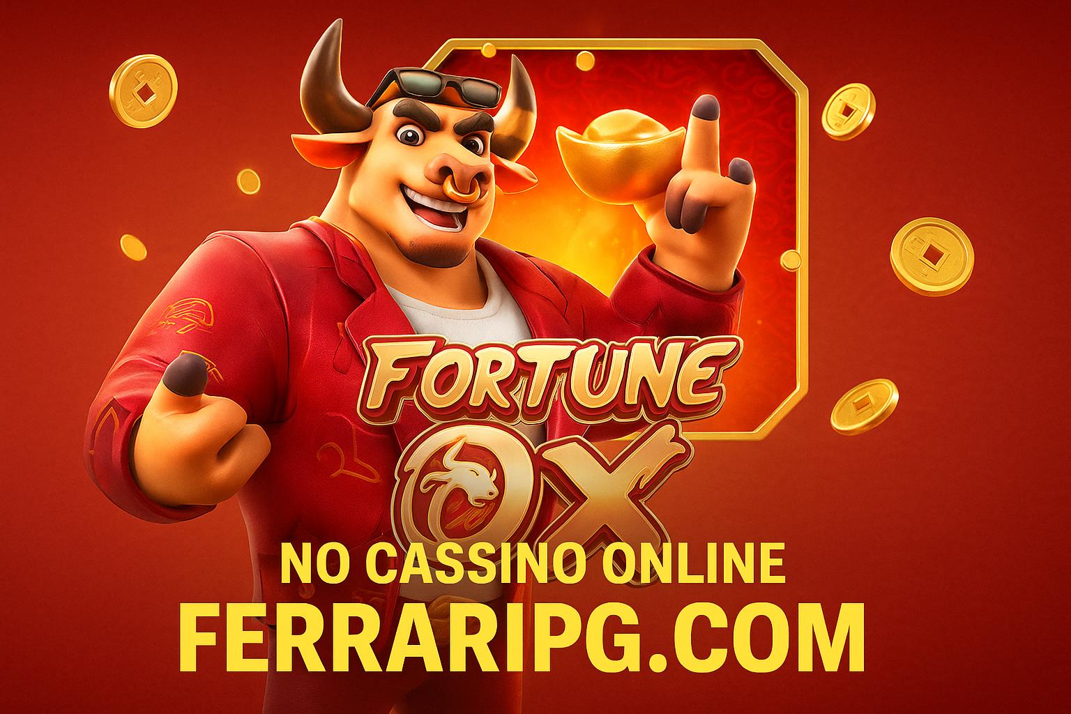 Fortune Ox no FERRARIPG.COM - Aposte Agora e Reivindique Seus Ganhos