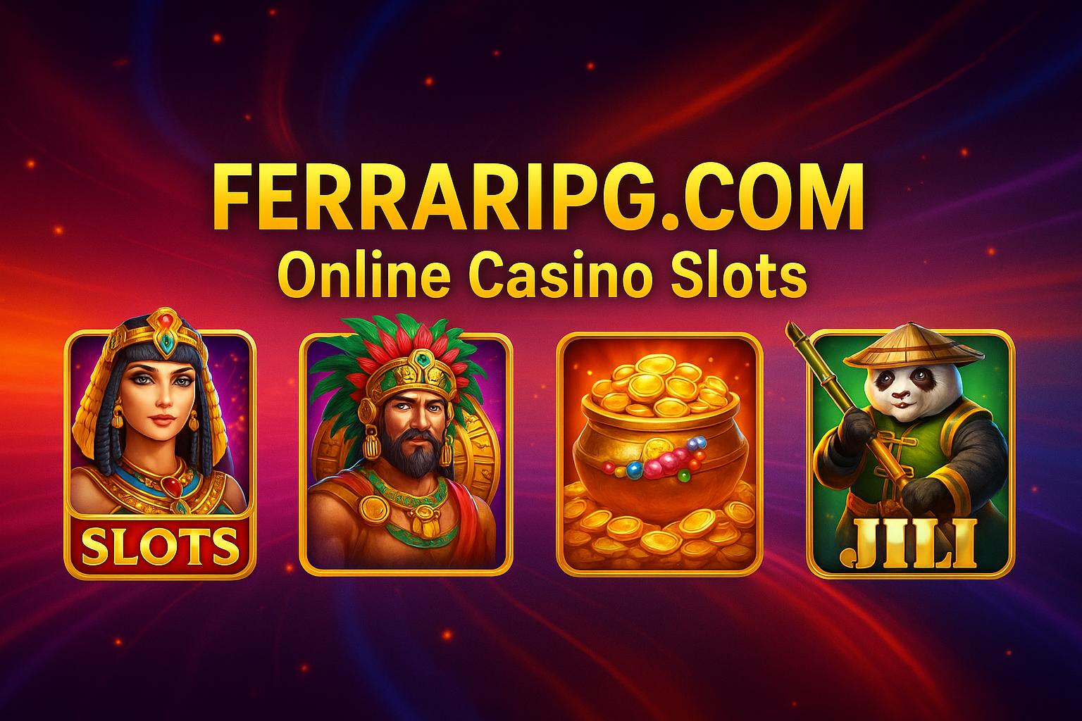 Jogos de Slot no Casino Online FERRARIPG.COM