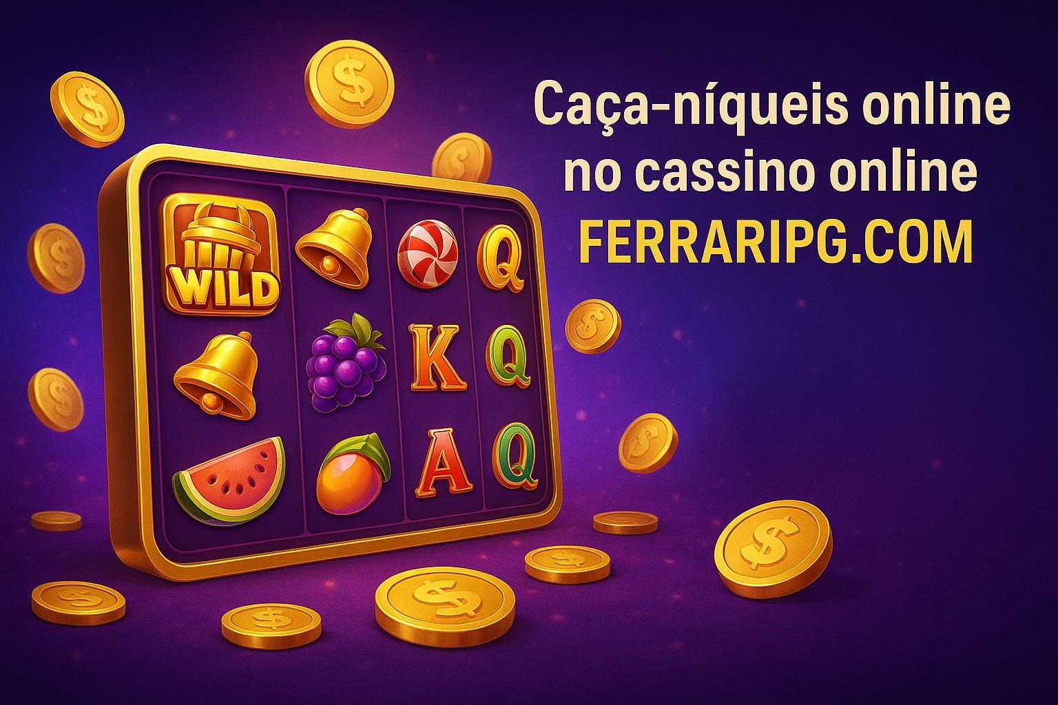 Explore o mundo das slot machines no FERRARIPG.COM Casino